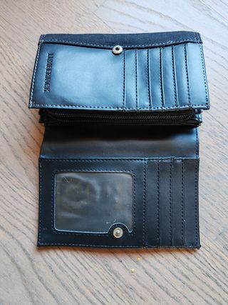 Portafoglio Lumberjack nero unisex