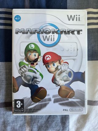 Mario Kart Wii + Volante Wii Nintendo