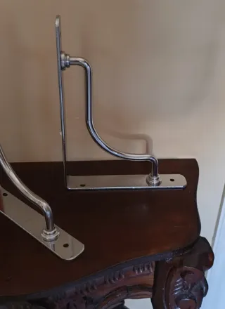 Coppie di mensole da parete in metallo