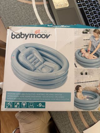 Bañera hinchable Babymoov evolutiva