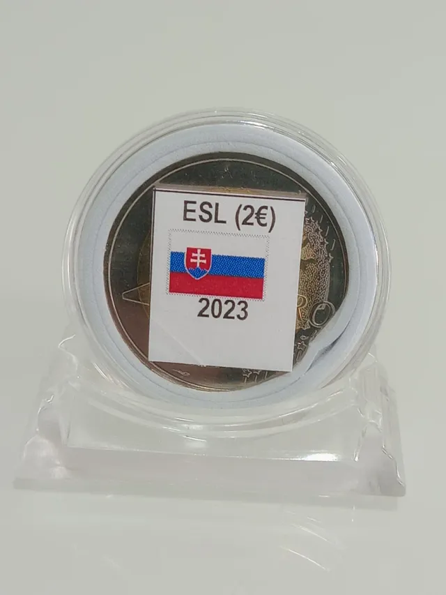 Moneda 2€ Conmemorativa Eslovaquia 2023 Transfusio