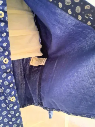 Camisa de algodón estampada M. 40. 