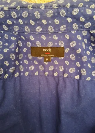 Camisa de algodón estampada M. 40. 