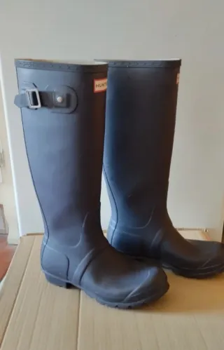 Botas Hunter Talla 38 Berenjena