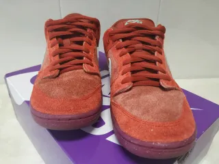 Nike SB Dunk Low Pro Mystic Red/Emerald Rise