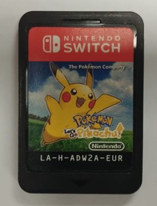Pokémon Let's Go Pikachu Nintendo Switch