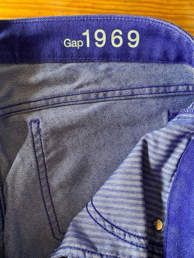 Vaqueros GAP Azules Talla 34x32