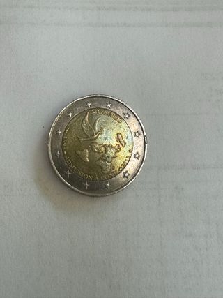 Moneta 2 euro commemorativa Monaco 2013
