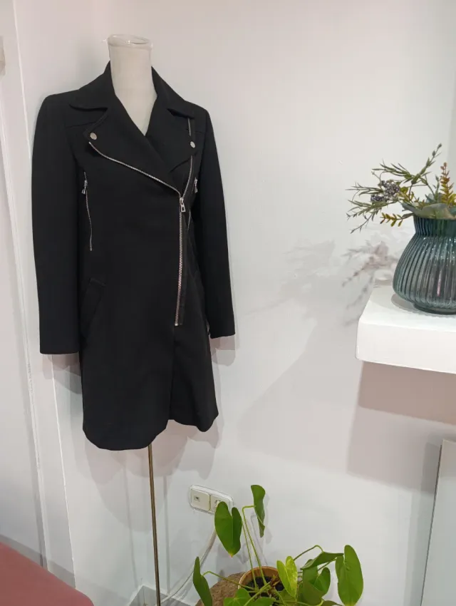 Chaqueta Zara Mujer Negra