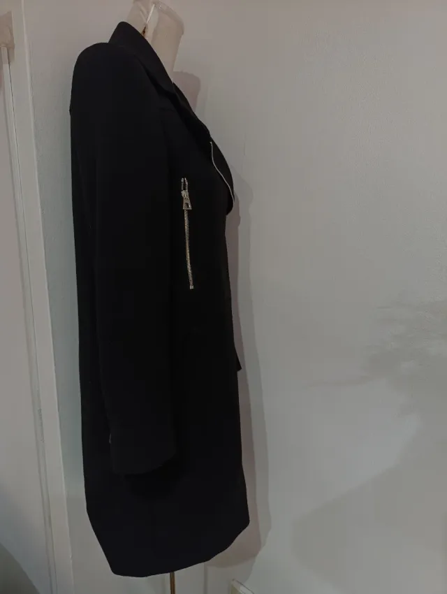 Chaqueta Zara Mujer Negra