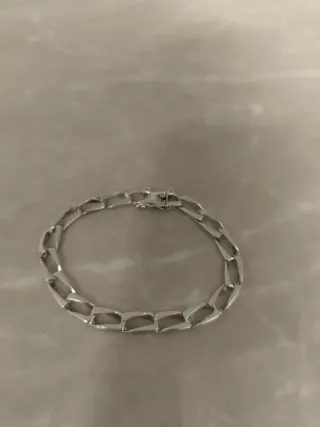 Pulsera Plata Ley Hombre