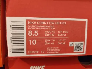 Para regalo - cajas de Zapatillas Nike (varias T)