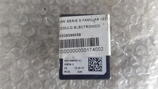 Módulo bmw 65209389559 serie 5 familiar g31 174002