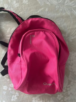 Mochila Quechua pequeña rosa