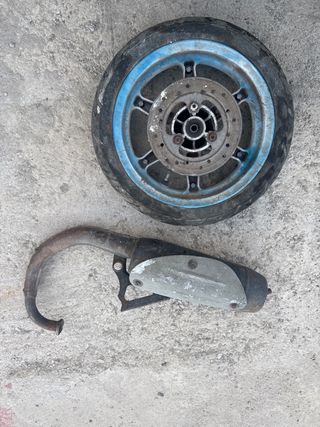 Tubo de escape moto