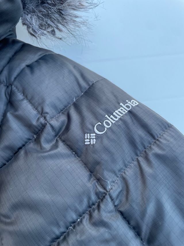 Chaqueta Columbia Gris Chica