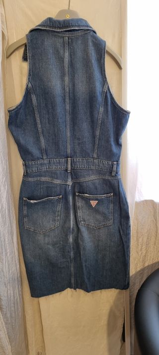 Abito in jeans Guess smanicato