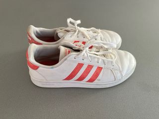 Adidas Sneakers Bambina Bianco e Corallo