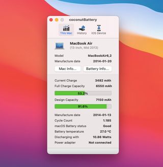 MACBOOK AIR  13”  i5  SSD 121 GB + cargador       