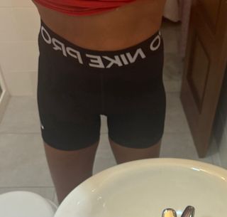 Nike Pro Shorts Negros Mujer