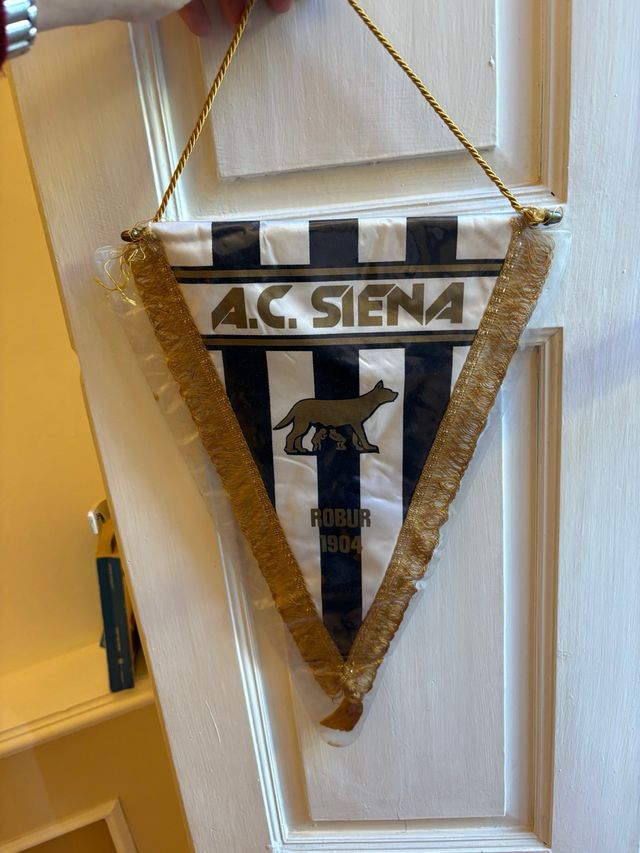 Gagliardetto vintage A.C. Siena Robur 1904