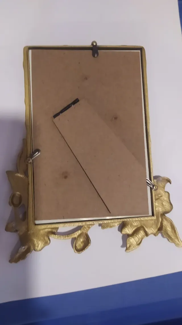 Marco Fotos Romántico Zara Home Dorado y Rosa