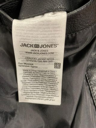 Chaqueta Jack & Jones T. L/XL Negra