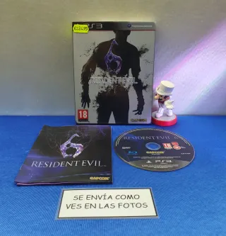 JUEGO PS3 RESIDENT EVIL 6 STEEL BOOK