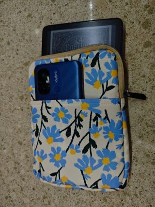Funda Kindle/Tablet Floral Azul 11