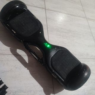 Hoverboard Negro con Luz Verde