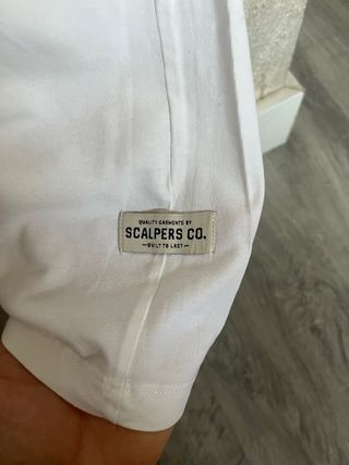 Camiseta SCALPERS Blanca Talla S