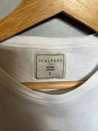 Camiseta SCALPERS Blanca Talla S