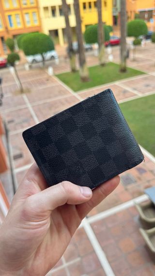Cartera Louis Vuitton Negra Damier Graphite