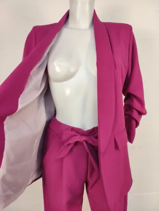 Tailleur donna fucsia