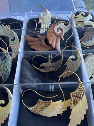 Lote Pendientes Artesanales Alas