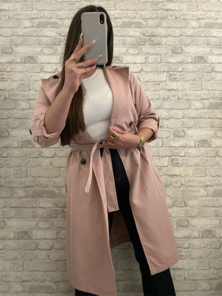 Gabardina Fluida Stradivarius 