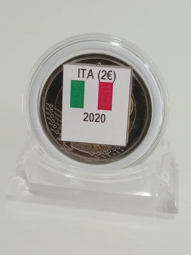 Moneda 2€ conmemorativa Italia 2020 Montessori
