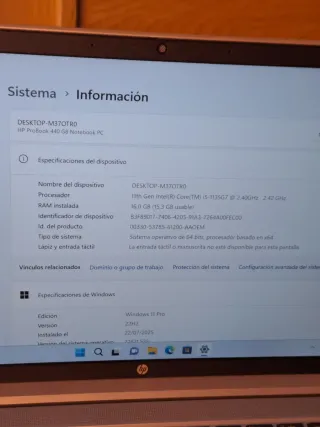 Hp i5 11th gen 