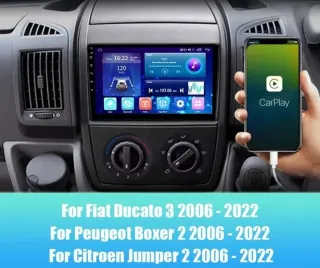 Radio GPS Android Peugeot Boxer Ducato Jumper