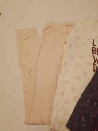 Lote 2 pijamas algodón pantalón largo