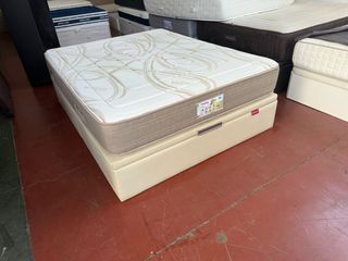 CANAPÉ Y COLCHON FLEX NAYA VISCO 150x190