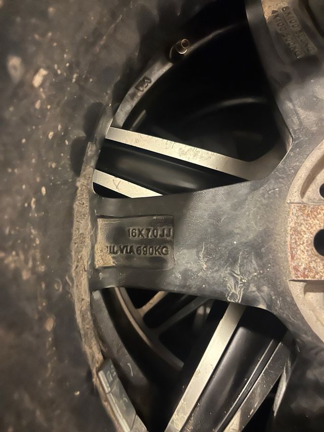 Llantas de aleación 5 radios