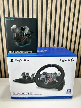 VOLANTE LOGITECH G29 + SHIFTER
