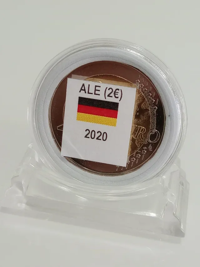 Moneda 2€ conmemorativa Alemania 2020 Arrodillamie