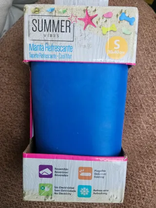 2 Mantas Refrescantes para Perro Talla S. 