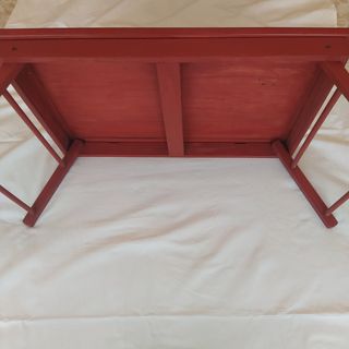 Bandeja de cama, madera pintada a mano