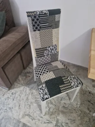 Sillas de comedor patchwork