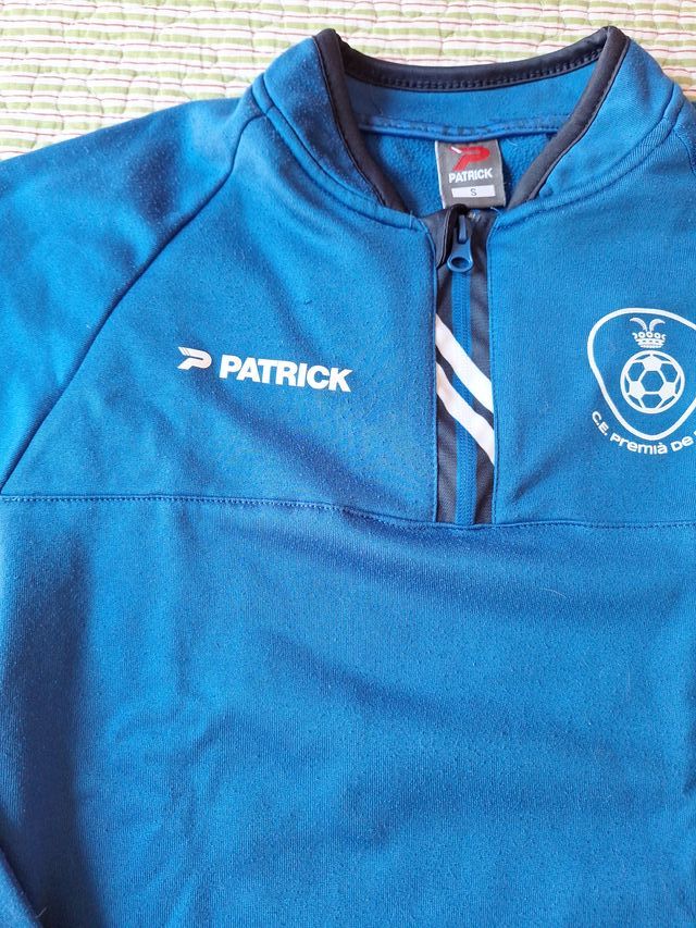 Sudadera Patrick Fútbol Azul