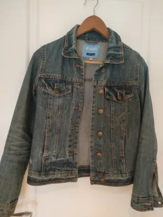 Cazadora vaquera azul Talla S