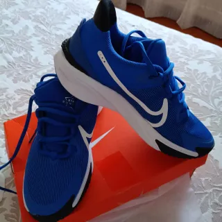 Zapatillas Nike Star Runner Azul y Blanco